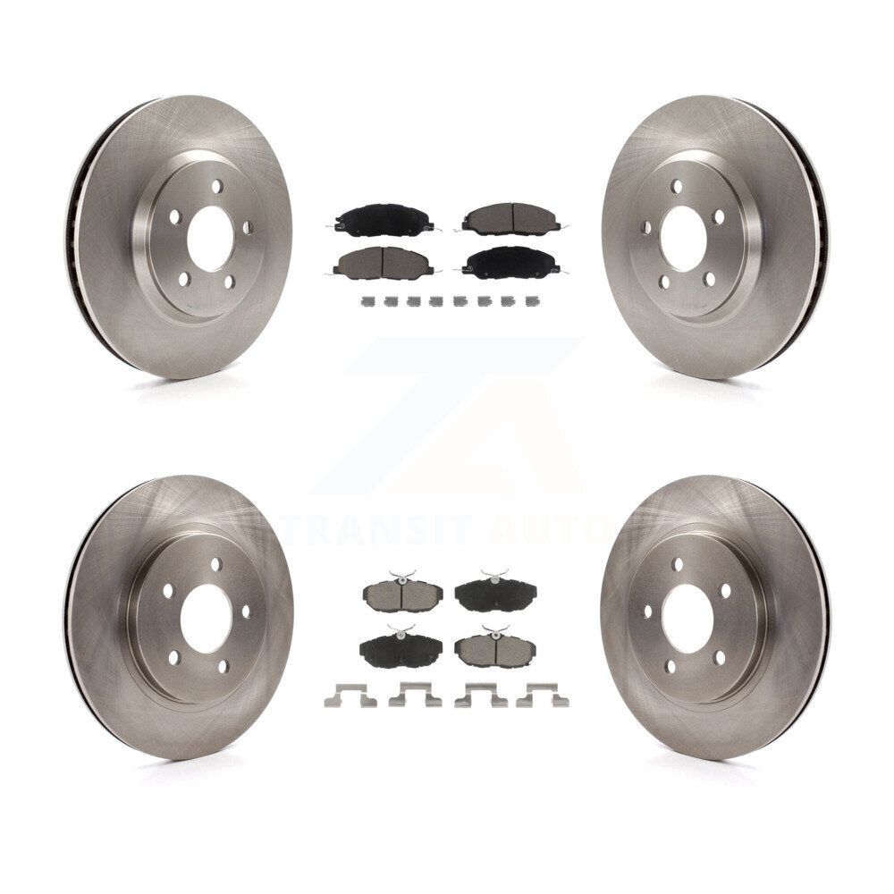 Disc Rotors and Ceramic Brake Pads Kit-K8C-101553 - Kit.bestparts.ca