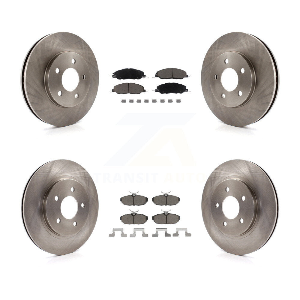 Disc Rotors and Ceramic Brake Pads Kit-K8C-101555 - Kit.bestparts.ca