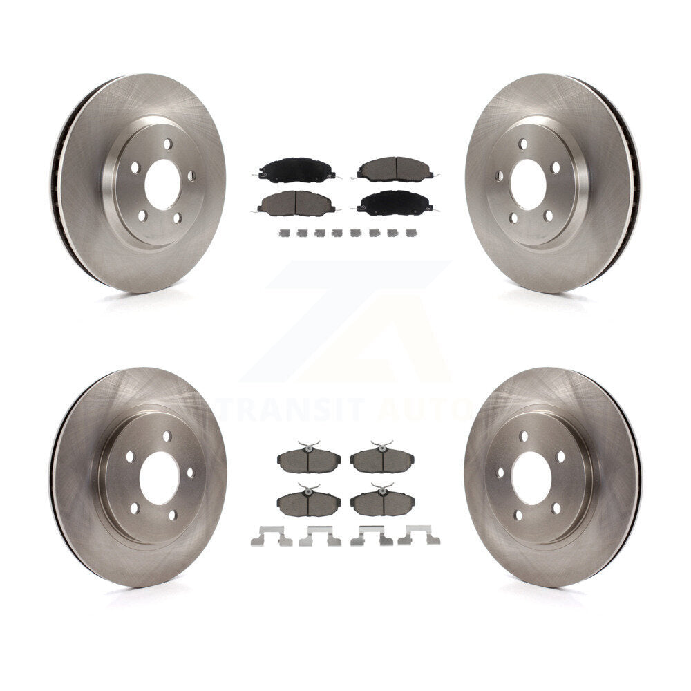 Disc Rotors and Ceramic Brake Pads Kit-K8C-101556 - Kit.bestparts.ca