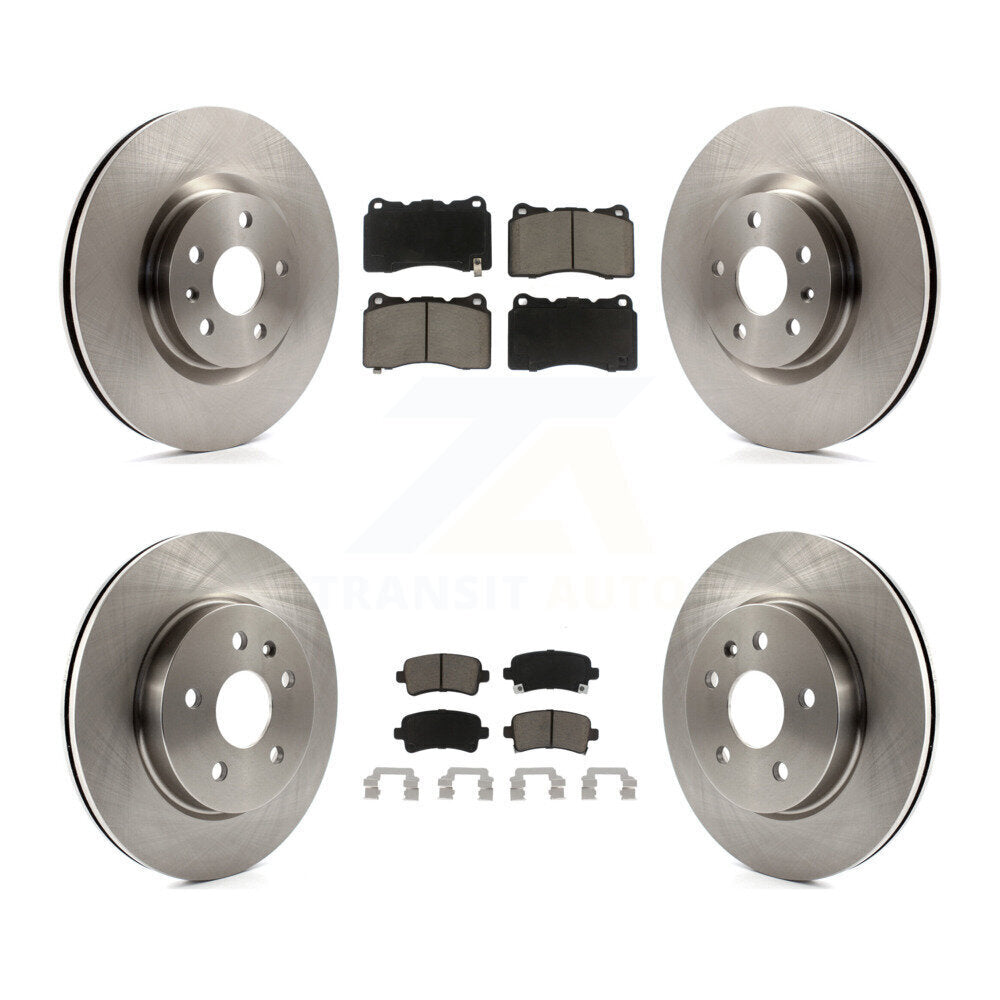 Disc Rotors and Ceramic Brake Pads Kit-K8C-101557 - Kit.bestparts.ca