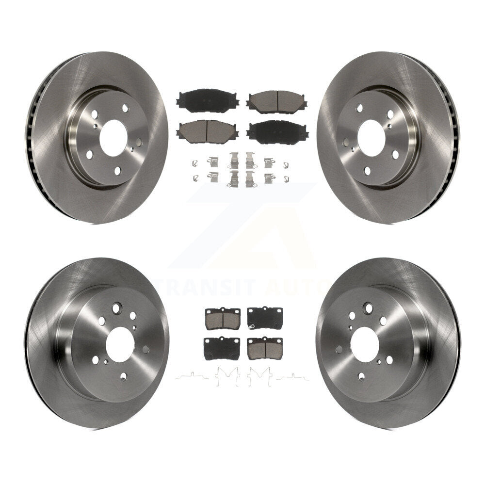 Disc Rotors and Ceramic Brake Pads Kit-K8C-101566 - Kit.bestparts.ca Kit.bestparts.ca