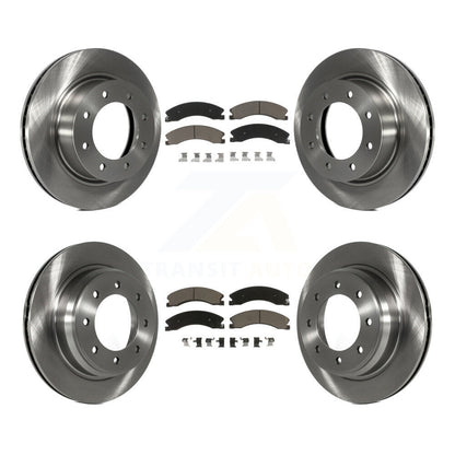 Disc Rotors and Ceramic Brake Pads Kit-K8C-101571 - Kit.bestparts.ca
