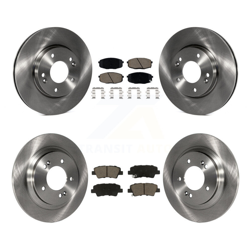 Disc Rotors and Ceramic Brake Pads Kit-K8C-101573 - Kit.bestparts.ca