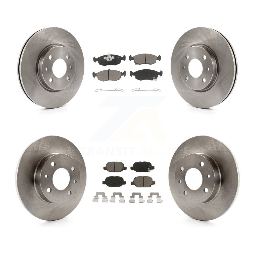 Disc Rotors and Ceramic Brake Pads Kit-K8C-101601 - Kit.bestparts.ca