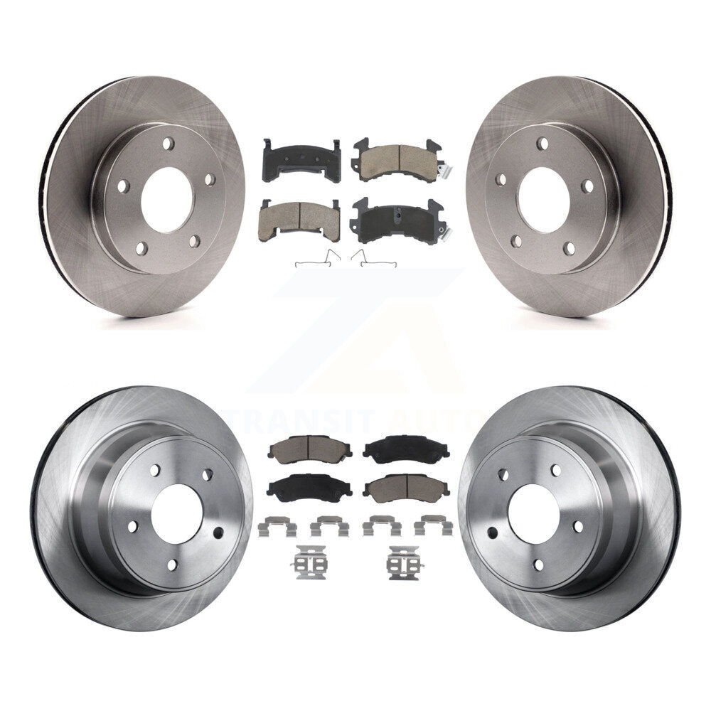 Disc Rotors and Ceramic Brake Pads Kit-K8C-101603 - Kit.bestparts.ca