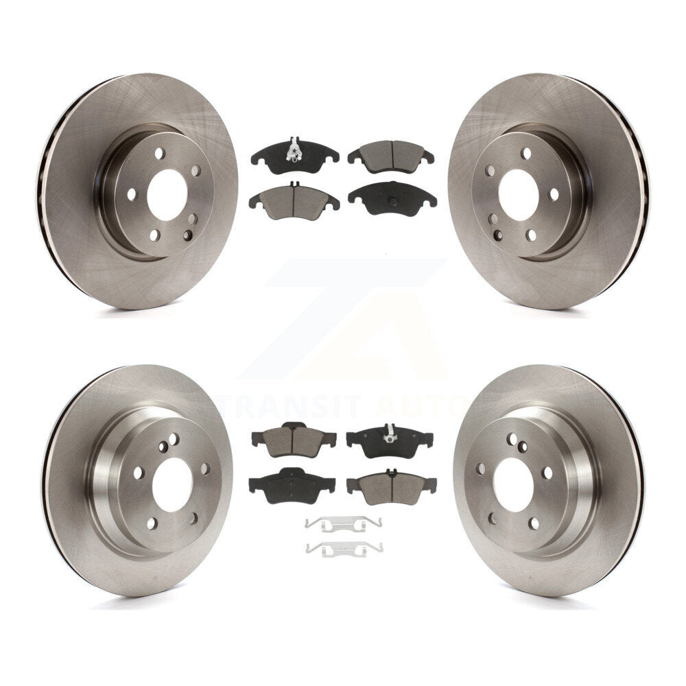 Disc Rotors and Ceramic Brake Pads Kit-K8C-101604 - Kit.bestparts.ca