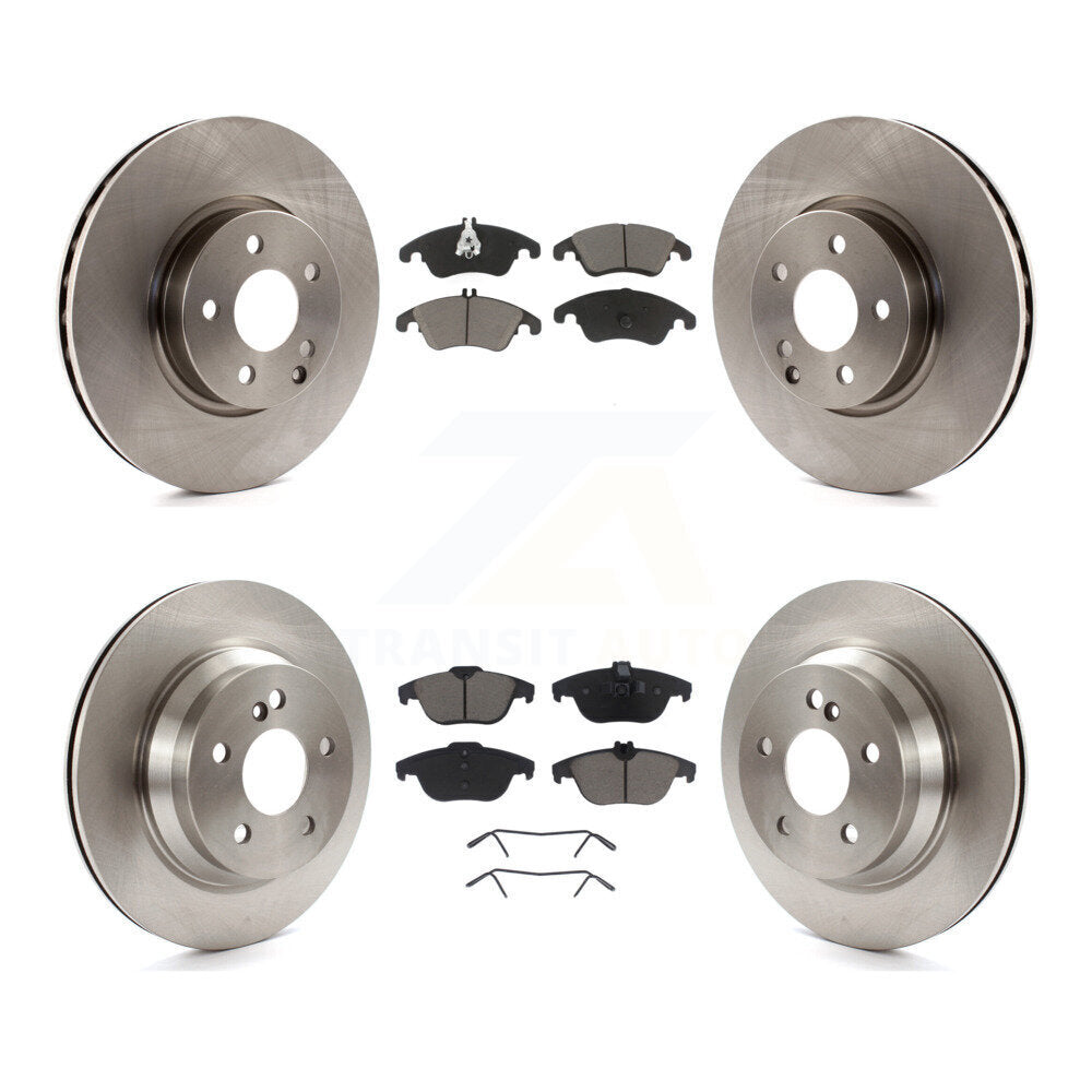 Disc Rotors and Ceramic Brake Pads Kit-K8C-101605