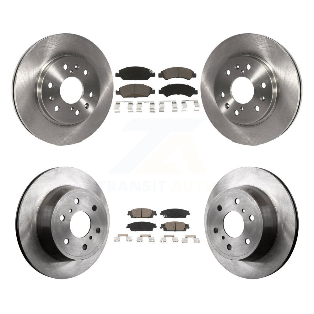 Disc Rotors and Ceramic Brake Pads Kit-K8C-101611 - Kit.bestparts.ca