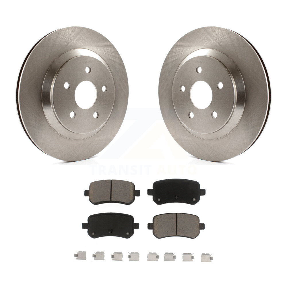 Disc Rotors and Ceramic Brake Pads Kit-K8C-101618 - Kit.bestparts.ca