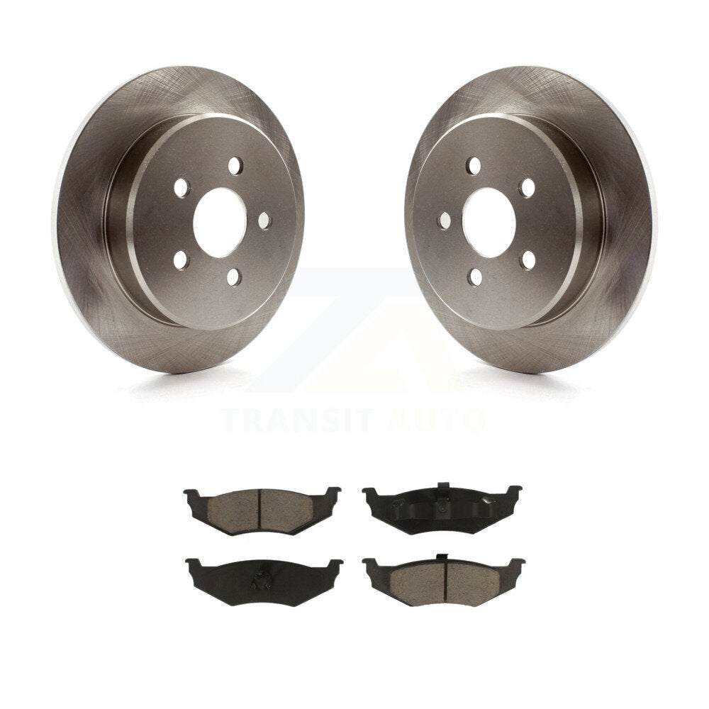 Disc Rotors and Ceramic Brake Pads Kit-K8C-101619 - Kit.bestparts.ca