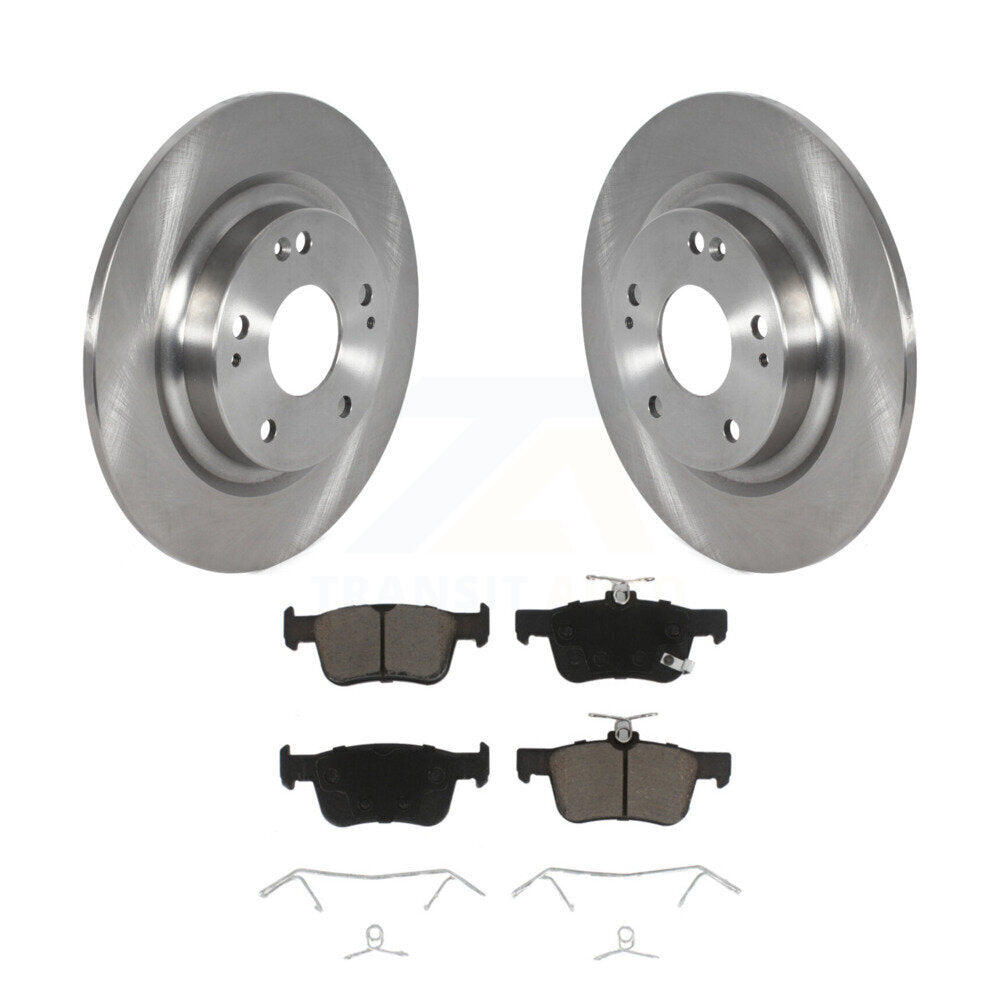 Disc Rotors and Ceramic Brake Pads Kit-K8C-101624 - Kit.bestparts.ca