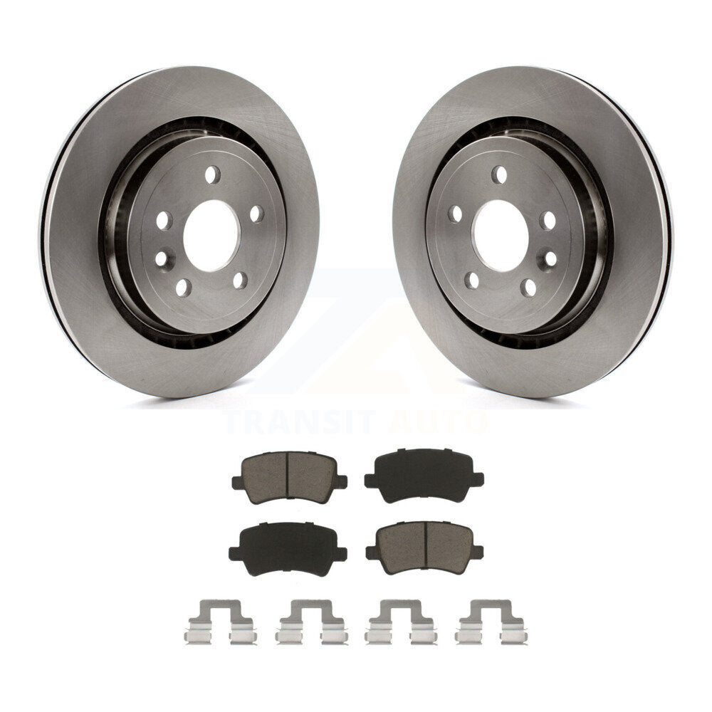 Disc Rotors and Ceramic Brake Pads Kit-K8C-101632 - Kit.bestparts.ca