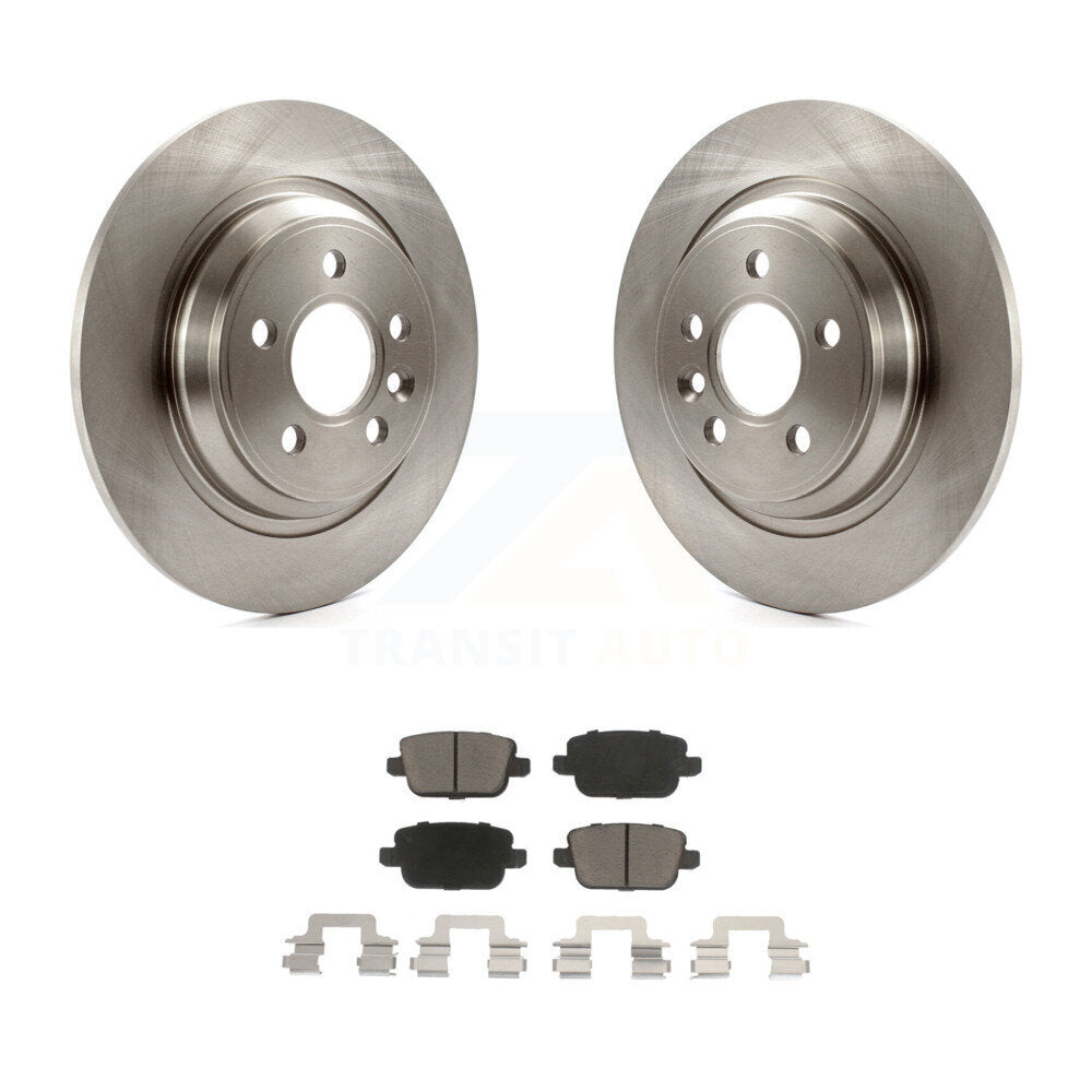 Disc Rotors and Ceramic Brake Pads Kit-K8C-101634 - Kit.bestparts.ca