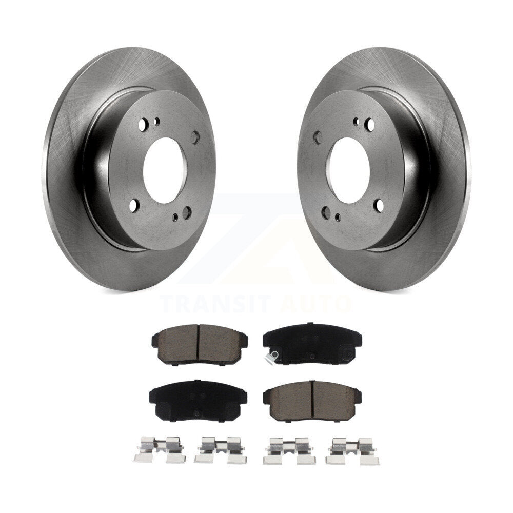 Disc Rotors and Ceramic Brake Pads Kit-K8C-101637 - Kit.bestparts.ca
