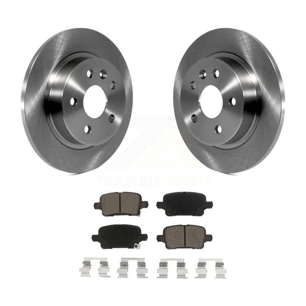 Disc Rotors and Ceramic Brake Pads Kit-K8C-101641 - Kit.bestparts.ca