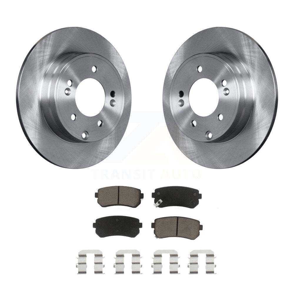 Disc Rotors and Ceramic Brake Pads Kit-K8C-101662 - Kit.bestparts.ca