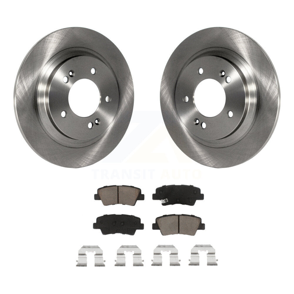 Disc Rotors and Ceramic Brake Pads Kit-K8C-101663 - Kit.bestparts.ca