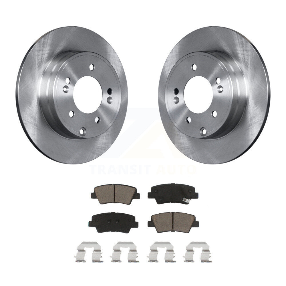 Disc Rotors and Ceramic Brake Pads Kit-K8C-101664 - Kit.bestparts.ca