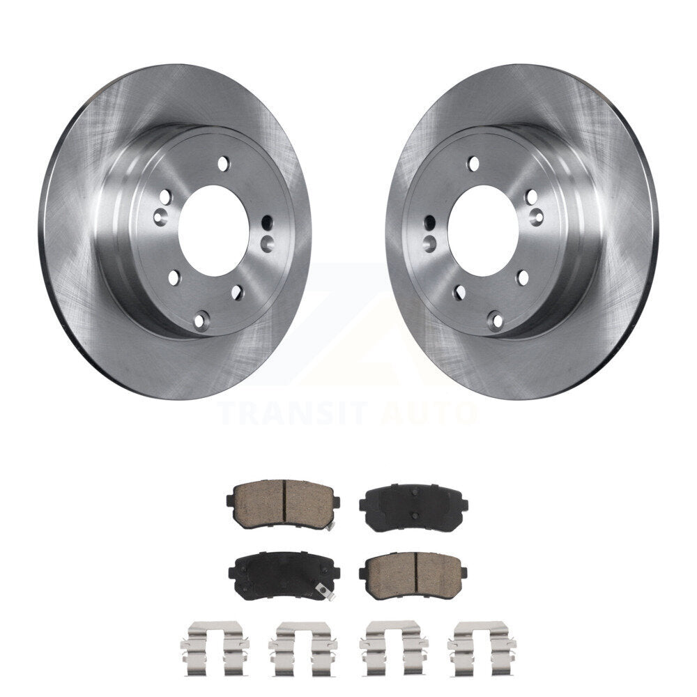 Disc Rotors and Ceramic Brake Pads Kit-K8C-101665 - Kit.bestparts.ca