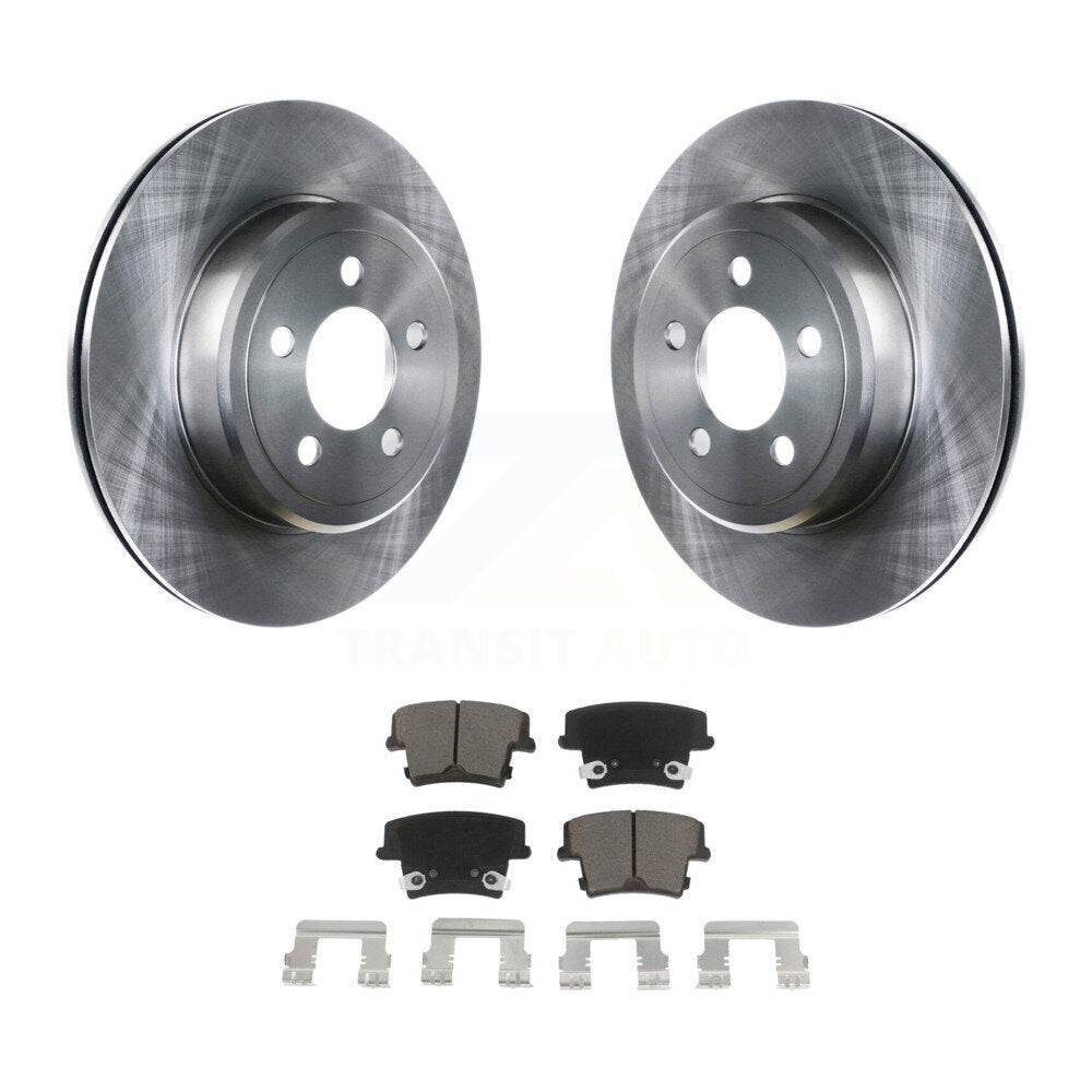 Disc Rotors and Ceramic Brake Pads Kit-K8C-101681 - Kit.bestparts.ca