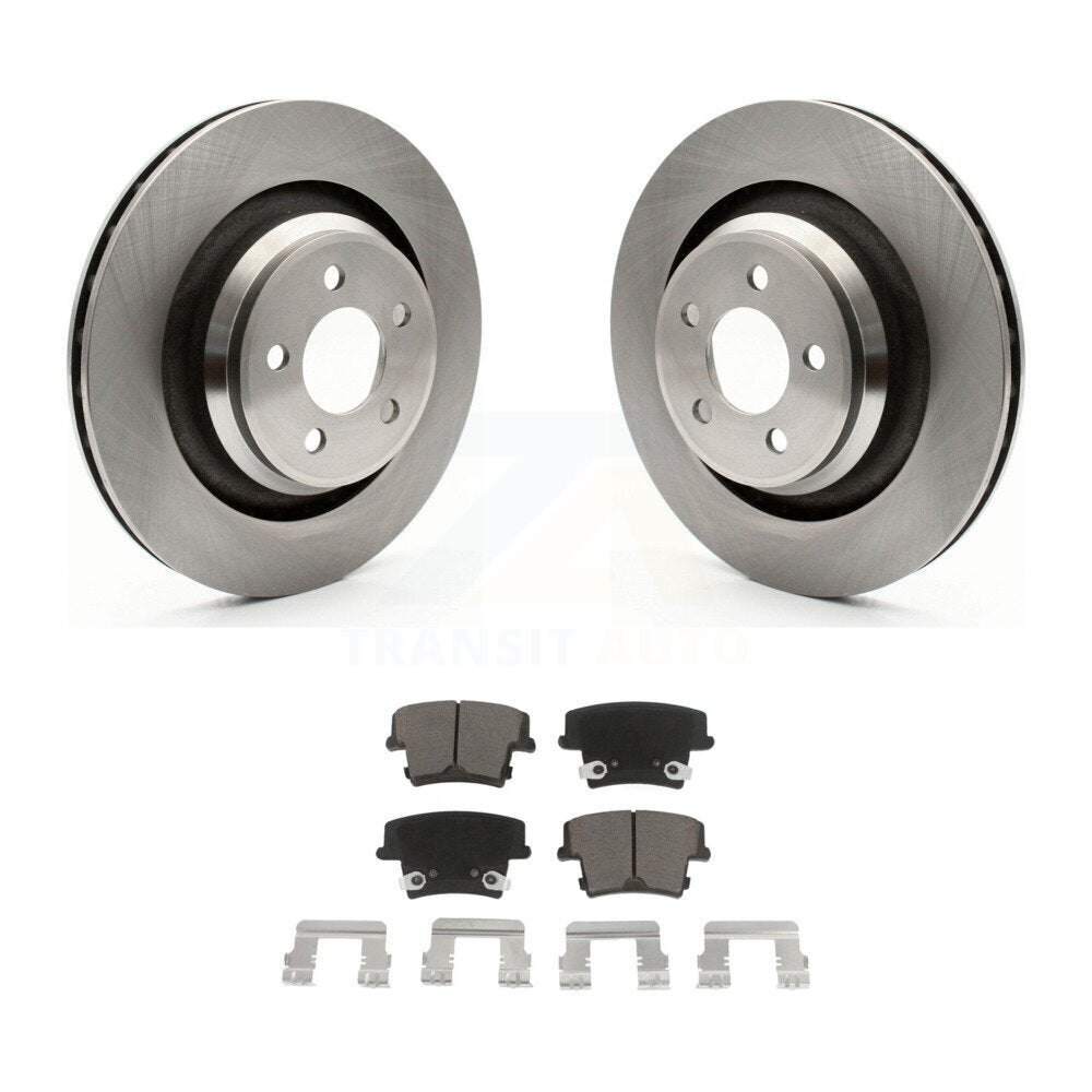 Disc Rotors and Ceramic Brake Pads Kit-K8C-101683 - Kit.bestparts.ca