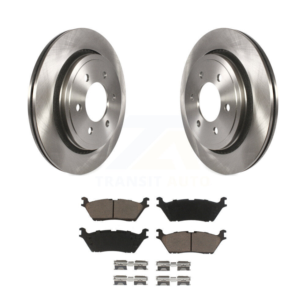 Disc Rotors and Ceramic Brake Pads Kit-K8C-101686 - Kit.bestparts.ca