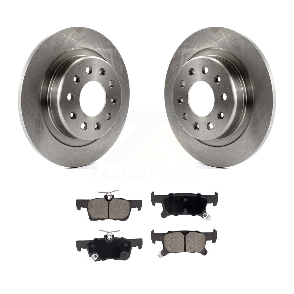 Disc Rotors and Ceramic Brake Pads Kit-K8C-101698 - Kit.bestparts.ca