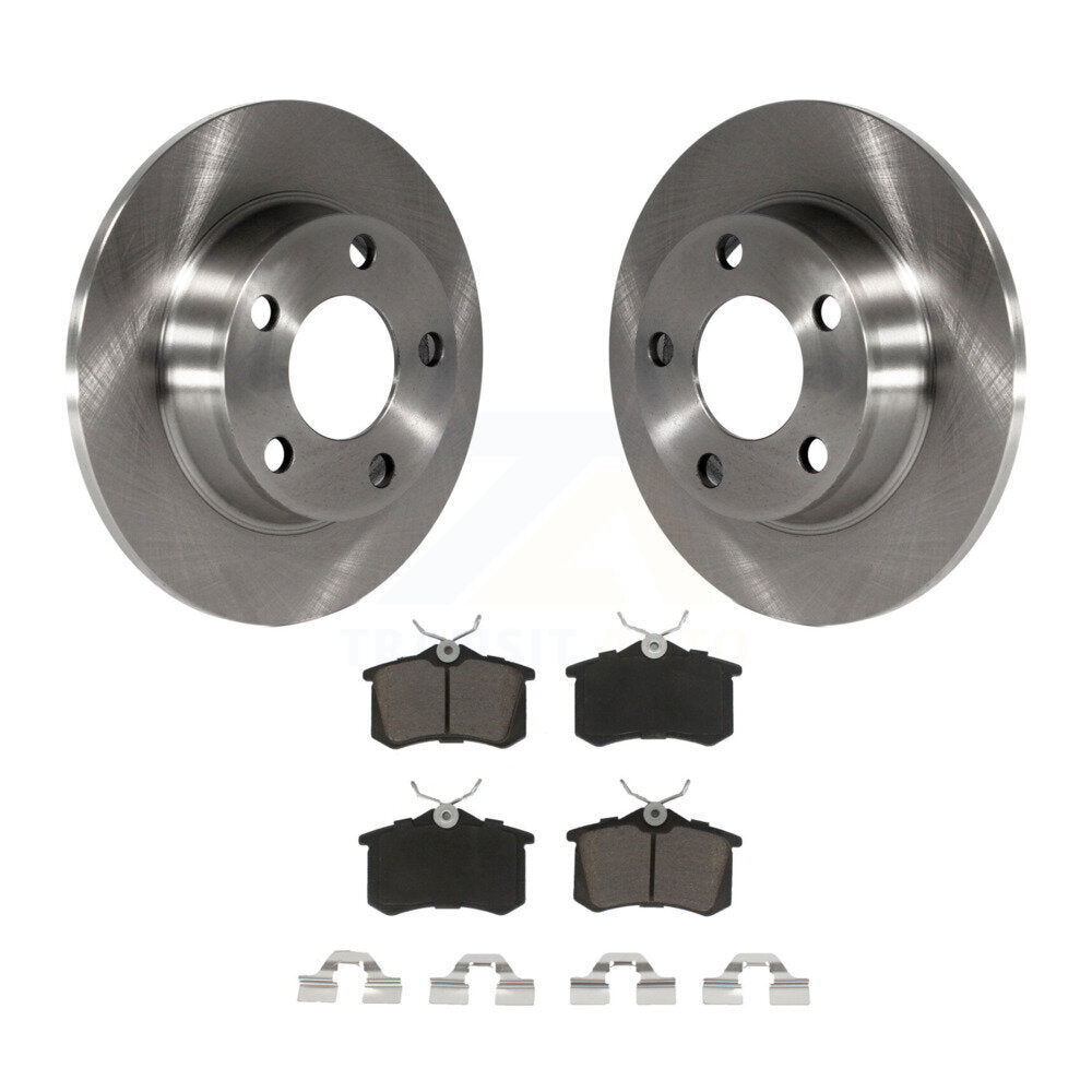 Disc Rotors and Ceramic Brake Pads Kit-K8C-101702 - Kit.bestparts.ca