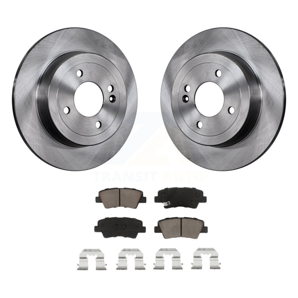 Disc Rotors and Ceramic Brake Pads Kit-K8C-101705 - Kit.bestparts.ca