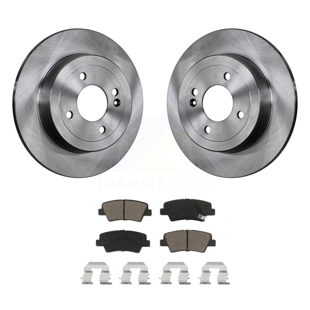 Disc Rotors and Ceramic Brake Pads Kit-K8C-101707 - Kit.bestparts.ca