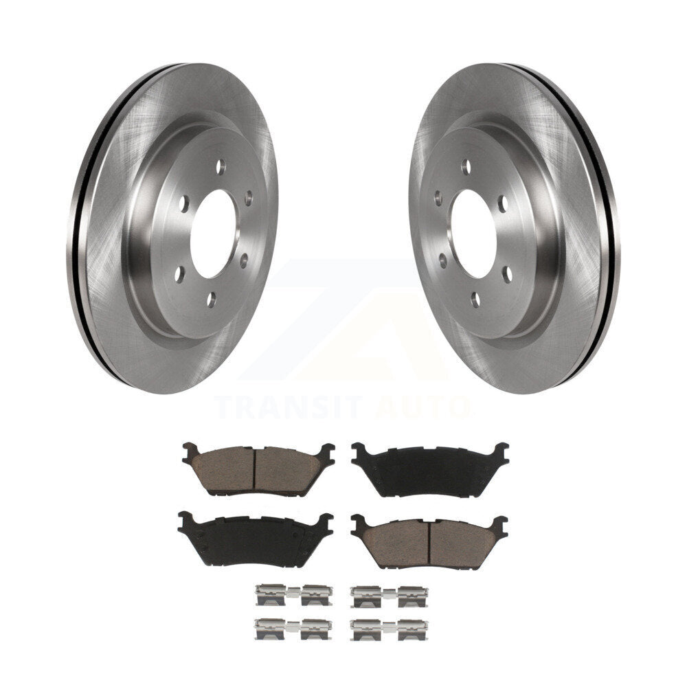 Disc Rotors and Ceramic Brake Pads Kit-K8C-101708 - Kit.bestparts.ca
