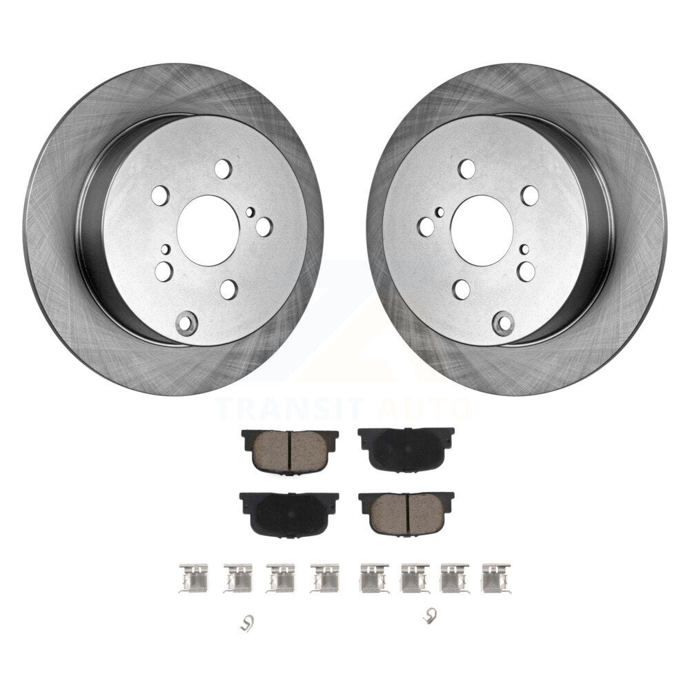 Disc Rotors and Ceramic Brake Pads Kit-K8C-101714 - Kit.bestparts.ca