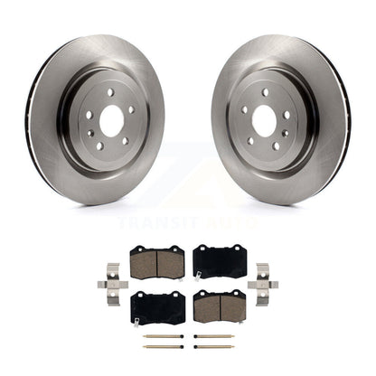 Disc Rotors and Ceramic Brake Pads Kit-K8C-101717 - Kit.bestparts.ca