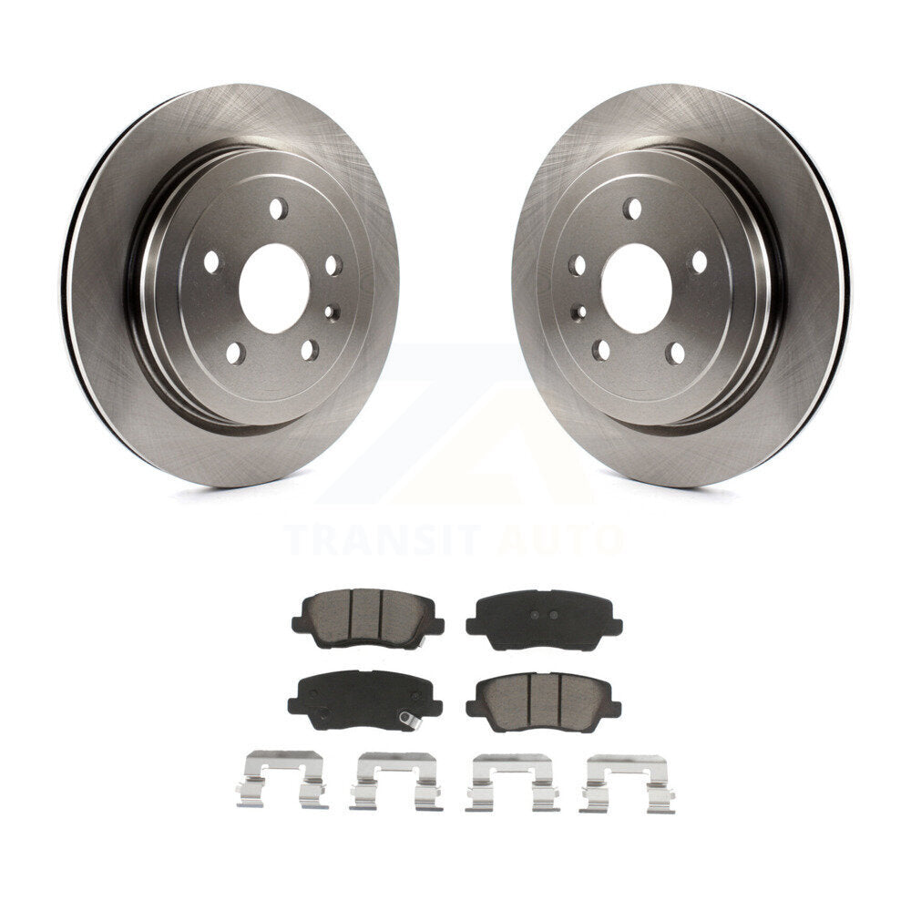 Disc Rotors and Ceramic Brake Pads Kit-K8C-101719 - Kit.bestparts.ca