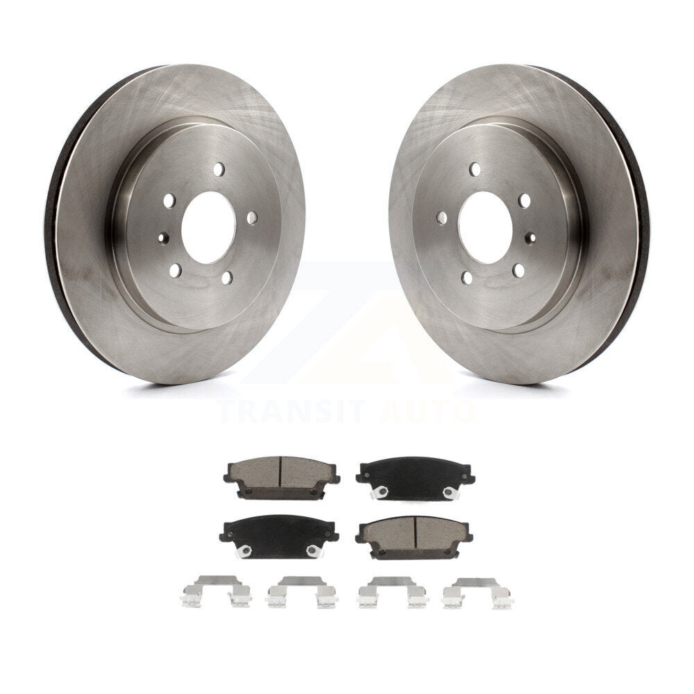 Disc Rotors and Ceramic Brake Pads Kit-K8C-101724 - Kit.bestparts.ca