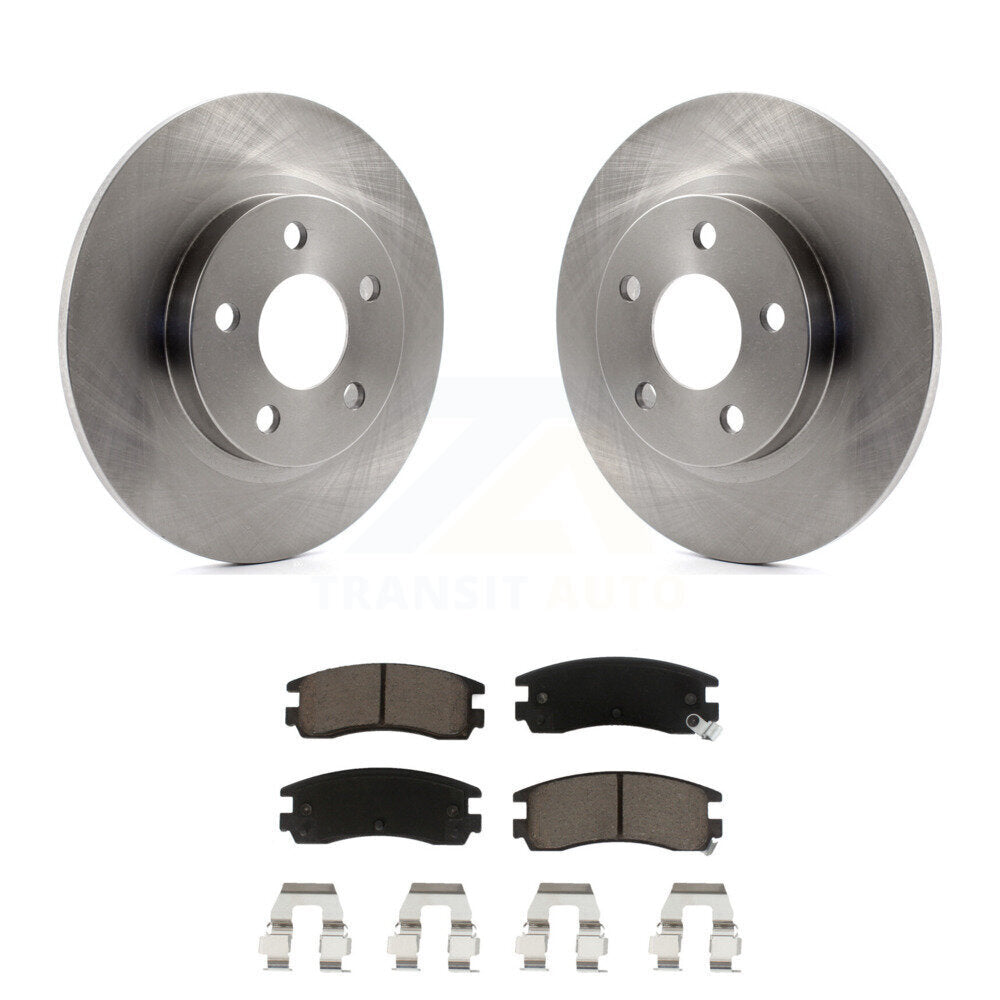 Disc Rotors and Ceramic Brake Pads Kit-K8C-101726 - Kit.bestparts.ca