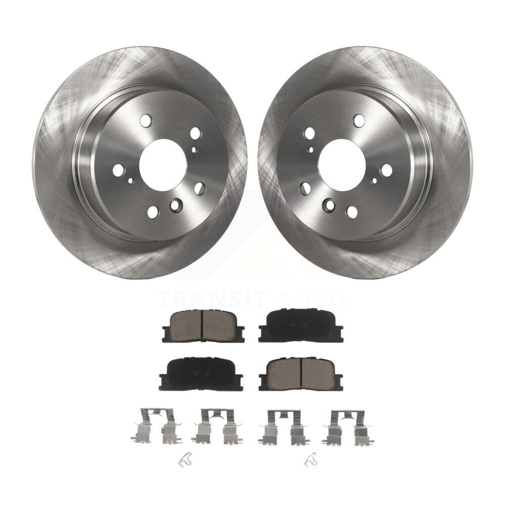 Disc Rotors and Ceramic Brake Pads Kit-K8C-101733 - Kit.bestparts.ca