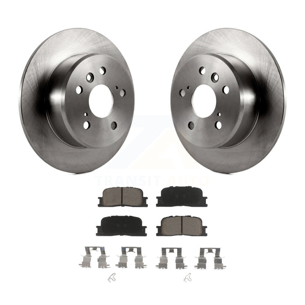 Disc Rotors and Ceramic Brake Pads Kit-K8C-101734 - Kit.bestparts.ca