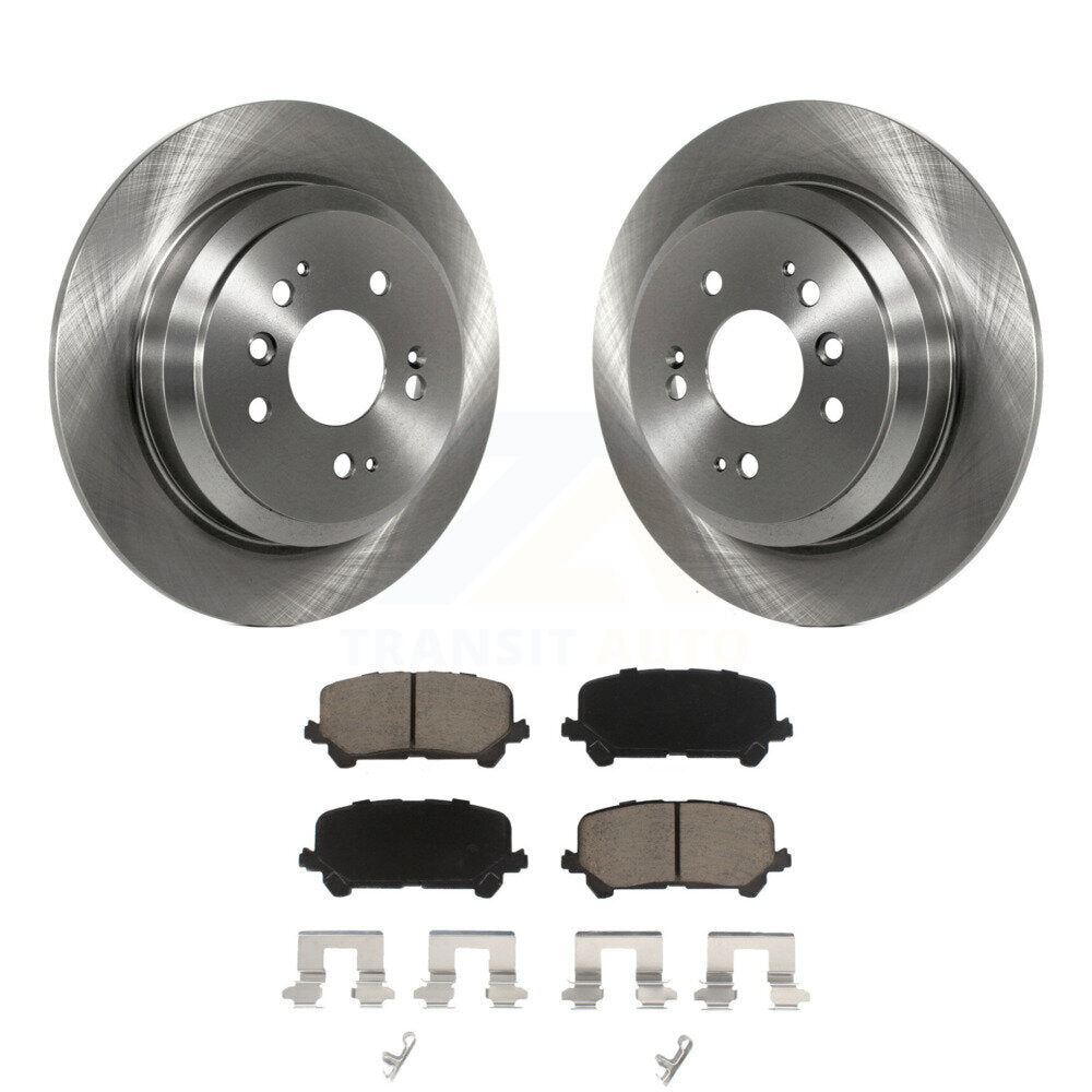 Disc Rotors and Ceramic Brake Pads Kit-K8C-101736 - Kit.bestparts.ca