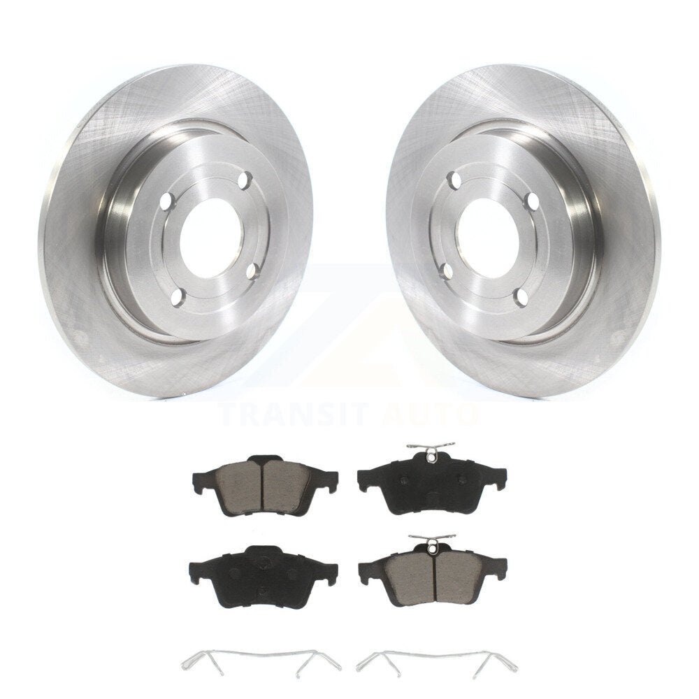 Disc Rotors and Ceramic Brake Pads Kit-K8C-101740 - Kit.bestparts.ca