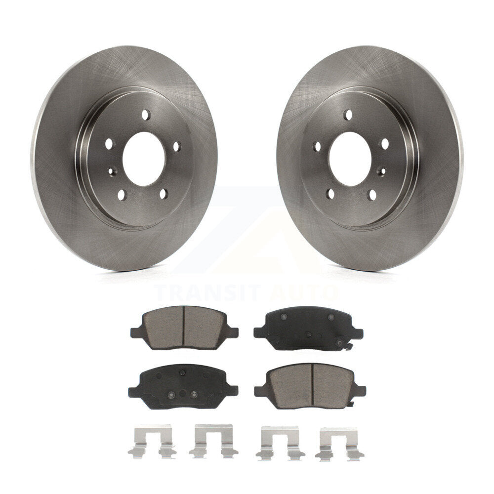 Disc Rotors and Ceramic Brake Pads Kit-K8C-101744 - Kit.bestparts.ca