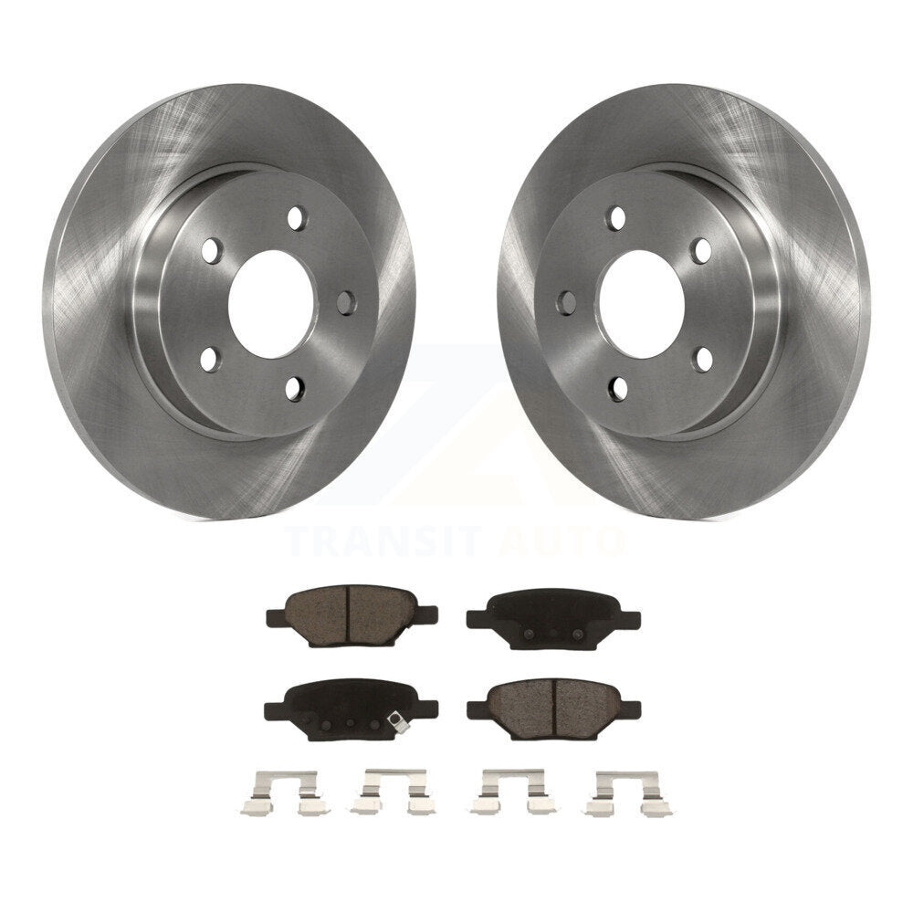 Disc Rotors and Ceramic Brake Pads Kit-K8C-101860 - Kit.bestparts.ca