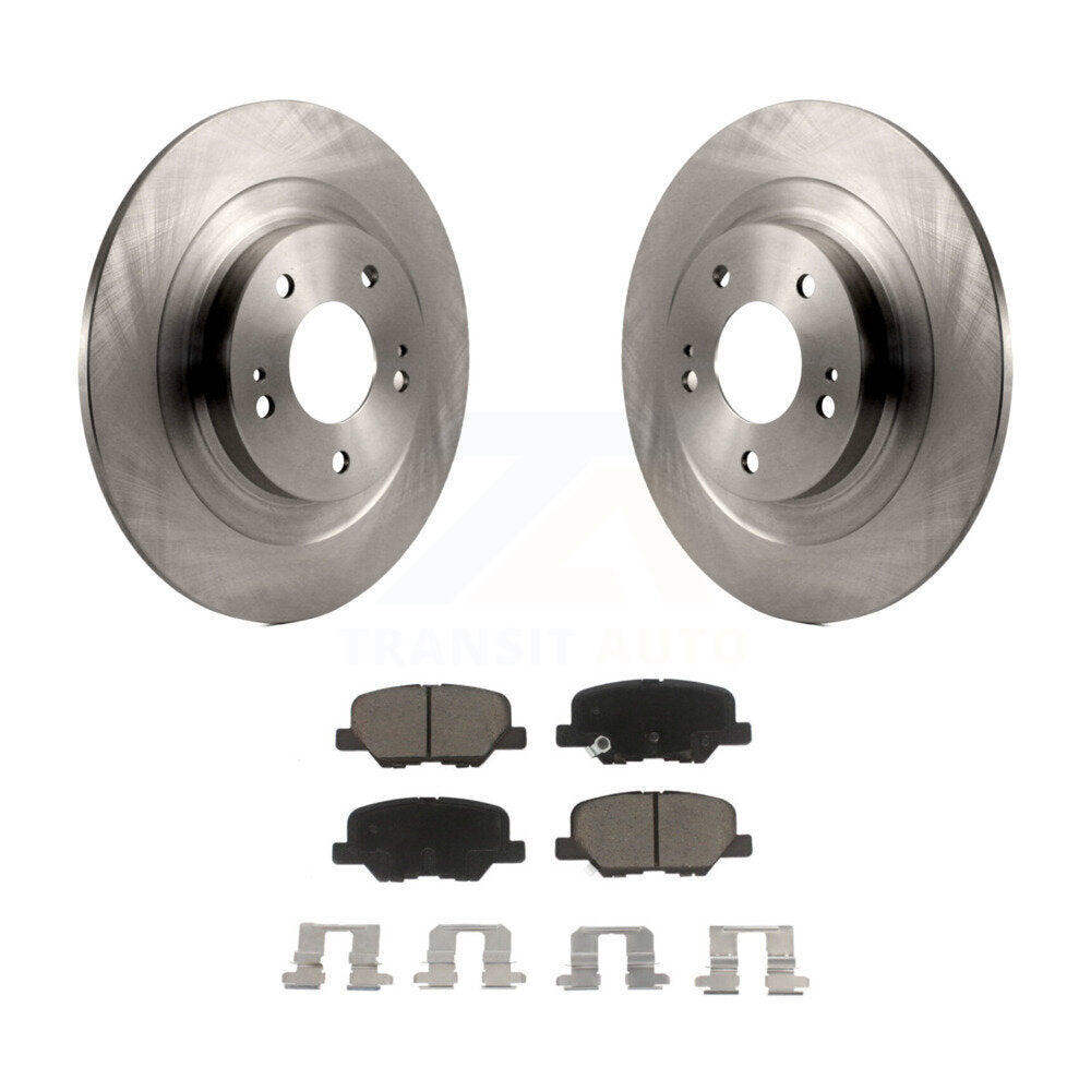 Disc Rotors and Ceramic Brake Pads Kit-K8C-101896 - Kit.bestparts.ca