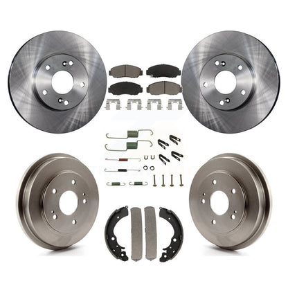 Disc Rotors and Ceramic Brake Pads Kit-K8C-102275 - Kit.bestparts.ca