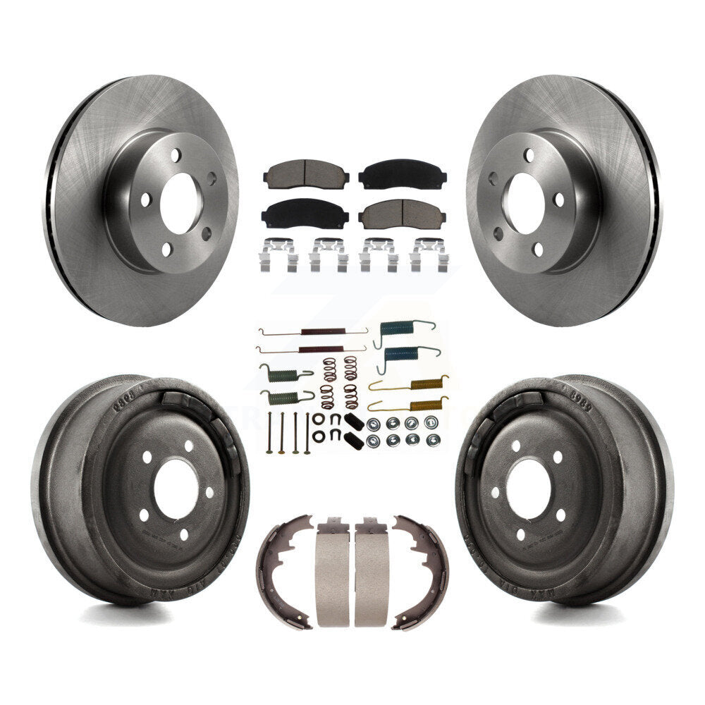 Disc Rotors and Ceramic Brake Pads Kit-K8C-102317 - Kit.bestparts.ca Kit.bestparts.ca