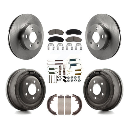 Disc Rotors and Ceramic Brake Pads Kit-K8C-102317 - Kit.bestparts.ca