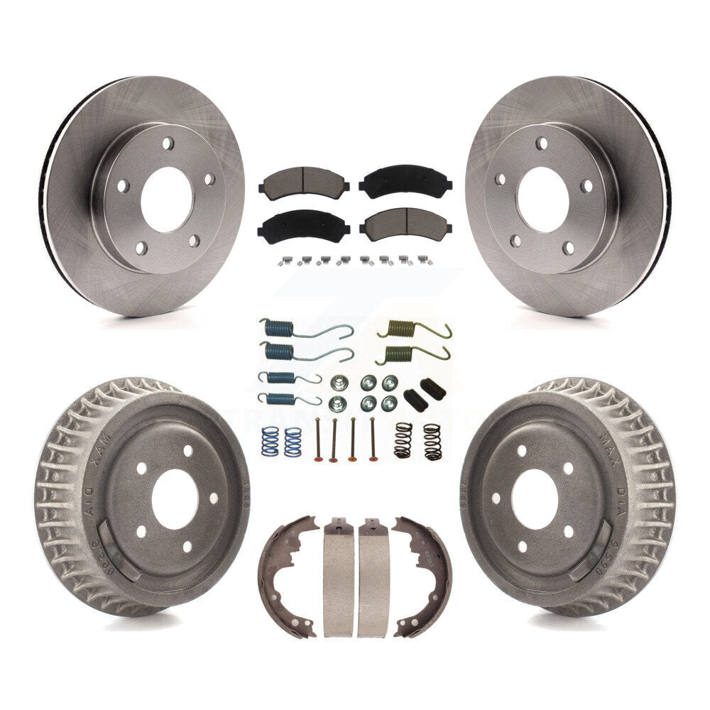Disc Rotors and Ceramic Brake Pads Kit-K8C-102343 - Kit.bestparts.ca Kit.bestparts.ca