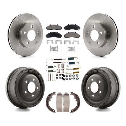 Disc Rotors and Ceramic Brake Pads Kit-K8C-102353 - Kit.bestparts.ca