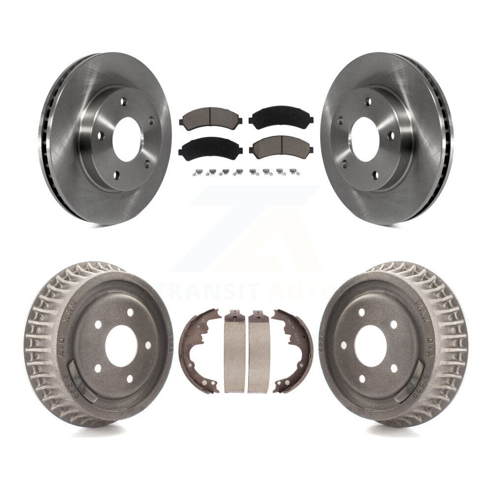 Disc Rotors and Ceramic Brake Pads Kit-K8C-102400 - Kit.bestparts.ca