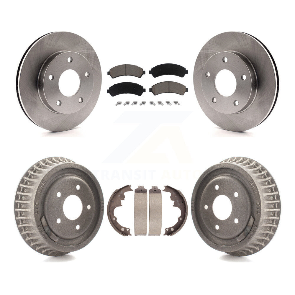 Disc Rotors and Ceramic Brake Pads Kit-K8C-102401 - Kit.bestparts.ca